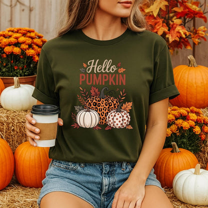 Hello Pumpkin Shirt Halloween