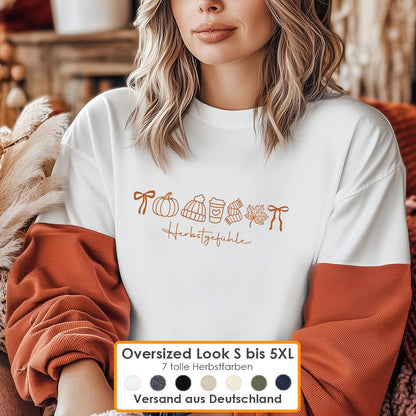 Herbstgefühle Doodle Damen T-Shirt